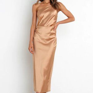 NEW PETAL & PUP LUELLA DRESS - GOLD